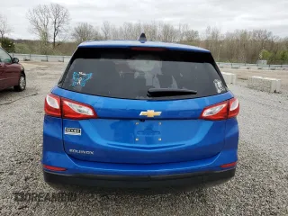 2019 Chevrolet Equinox LS with VIN 3GNAXHEV0KS570022, listed as a Copart auction lot 51058875 with 44,614 mi miles and Salvage Title. Bid and sale history available at carsss.com. Image 6.