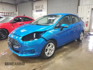 2014 Ford Fiesta SE with VIN 3FADP4BJ2EM220048, listed as a Copart auction lot 48294245 with 40,962 mi miles and Salvage Title. Bid and sale history available at carsss.com. Image 1.