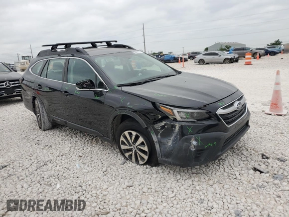 2020 Subaru Outback with VIN 4S4BTAAC1L3250182, listed as a Copart auction lot 53372525 with 47,019 mi miles and Salvage Title. Bid and sale history available at DreamBid. Image 4.
