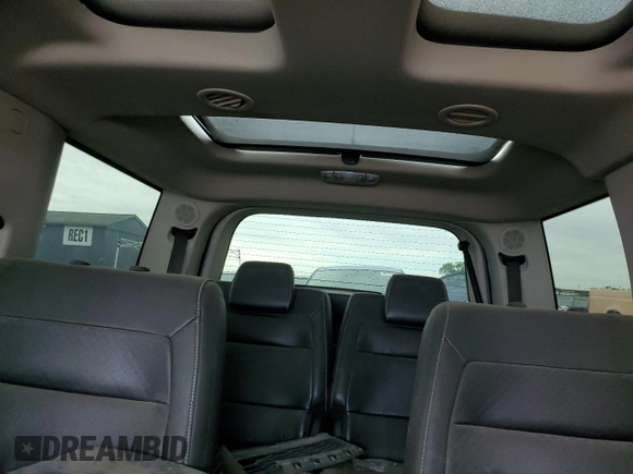 2010 Ford Flex Limited w/Ecoboost with VIN 2FMHK6DT3ABB30452, listed as a Copart auction lot 50104485 with Not Provided miles and Salvage Title. Bid and sale history available at carsss.com. Image 10.