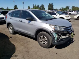 2013 Honda CR-V LX with VIN 2HKRM4H32DH627809, listed as a Copart auction lot 64252044 with 191,278 mi miles and Salvage Title. Bid and sale history available at carsss.com. Image 4.