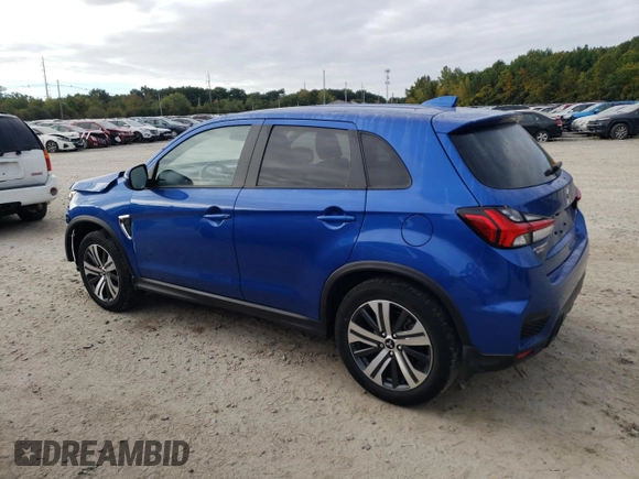 2022 Mitsubishi Outlander Sport ES with VIN JA4ARUAU5NU021908, listed as a Copart auction lot 71338954 with 2,241 mi miles and Salvage Title. Bid and sale history available at carsss.com. Image 2.
