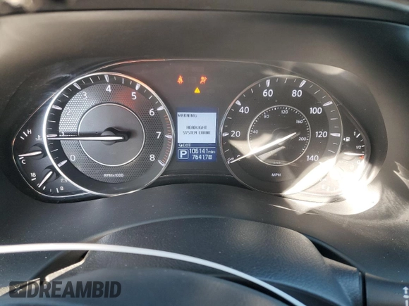 2018 Nissan Armada SL with VIN JN8AY2ND5JX001341, listed as a Copart auction lot 52087444 with 106,141 mi miles and Non Repairable. Bid and sale history available at carsss.com. Image 9.