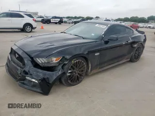 2017 Ford Mustang GT with VIN 1FA6P8CF6H5291600, listed as a Copart auction lot 59483105 with 52,878 mi miles and Salvage title. Bid and sale history available at DreamBid. Image 1.