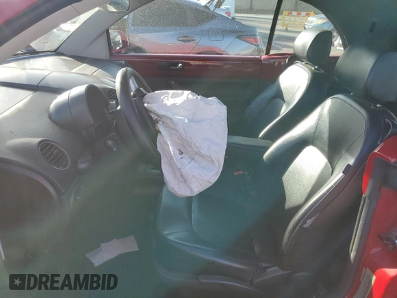 2007 Volkswagen Beetle with VIN 3VWRG31Y17M418628, listed as a Copart auction lot 81357264 with 154,808 mi miles and Salvage title. Bid and sale history available at DreamBid. Image 7.