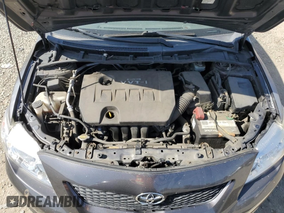 2009 Toyota Corolla with VIN JTDBL40E19J003922, listed as a Copart auction lot 53886135 with 143,324 mi miles and Salvage Title. Bid and sale history available at carsss.com. Image 11.