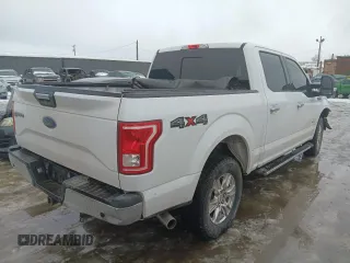 2017 Ford F-150 XL with VIN 1FTEW1EG0HKD71630, listed as a Copart auction lot 51707365 with 117,701 mi miles and Salvage Title. Bid and sale history available at carsss.com. Image 3.