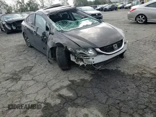 2014 Honda Civic Sedan EX with VIN 2HGFB2F86EH531012, listed as a Copart auction lot 51275135 with 0 mi miles and Salvage Title. Bid and sale history available at carsss.com. Image 11.