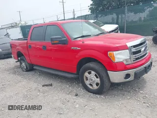 2014 Ford F-150 XL with VIN 1FTFW1EF9EFB18466, listed as a IAAI auction lot 42512828 with 125,811 mi miles and . Bid and sale history available at DreamBid. Image 1.