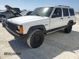 1994 Jeep Cherokee SE with VIN 1J4FT28SXRL151422, listed as a Copart auction lot 77358594 with 74,628 mi miles and Salvage Title. Bid and sale history available at carsss.com. Image 1.