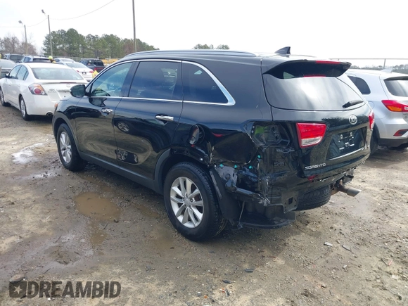 2017 Kia Sorento LX with VIN 5XYPG4A37HG282038, listed as a IAAI auction lot 41559146 with 74,848 mi miles. Bid and sale history available at carsss.com. Image 3.