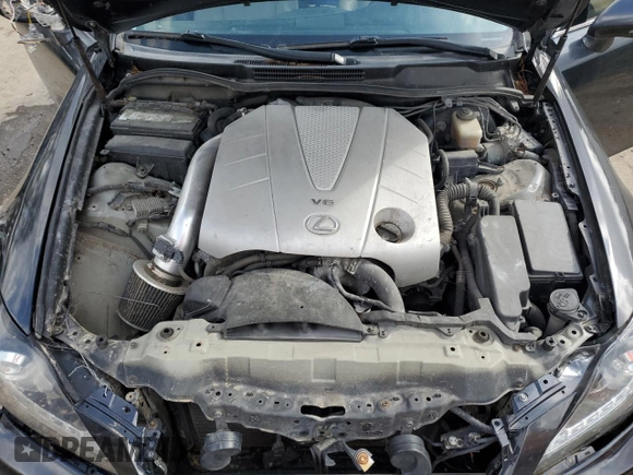 2010 Lexus IS 350 with VIN JTHBE5C24A5024437, listed as a Copart auction lot 43251535 with 154,276 mi miles and Clean Title. Bid and sale history available at DreamBid. Image 11.