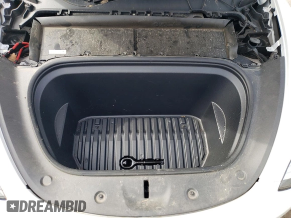 2023 Tesla Model Y Long Range with VIN 7SAYGDEE3PF614078, listed as a Copart auction lot 54539645 with 39,194 mi miles and Salvage Title. Bid and sale history available at DreamBid. Image 12.