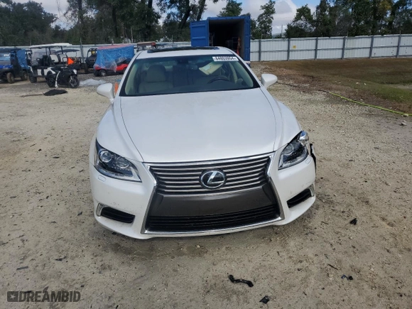 2017 Lexus LS with VIN JTHBL5EF2H5146388, listed as a Copart auction lot 84803954 with 43,444 mi miles and Salvage Title. Bid and sale history available at carsss.com. Image 5.