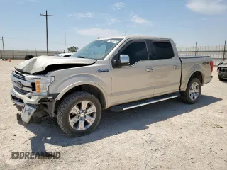 2018 Ford F-150 XL with VIN 1FTEW1E56JFB95373, listed as a Copart auction lot 58032075 with 98,245 mi miles and Salvage title. Bid and sale history available at DreamBid. Image 1.