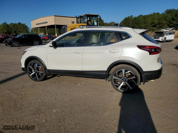 2022 Nissan Rogue Sport SL with VIN JN1BJ1CV3NW352273, listed as a Copart auction lot 71825144 with 0 mi miles and Salvage Title. Bid and sale history available at carsss.com. Image 2.