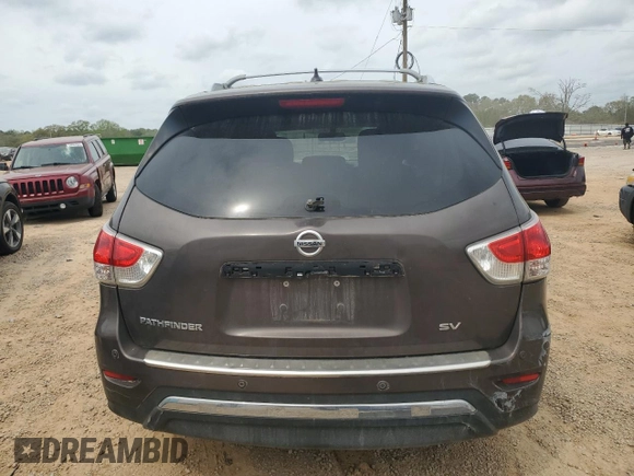 2015 Nissan Pathfinder Platinum with VIN 5N1AR2MN7FC713850, listed as a Copart auction lot 50427035 with 212,777 mi miles and Clean Title. Bid and sale history available at DreamBid. Image 6.