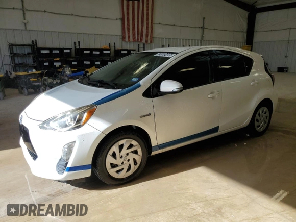 2016 Toyota Prius One with VIN JTDKDTB30G1133514, listed as a Copart auction lot 53102405 with 80,600 mi miles and Clean Title. Bid and sale history available at carsss.com. Image 1.