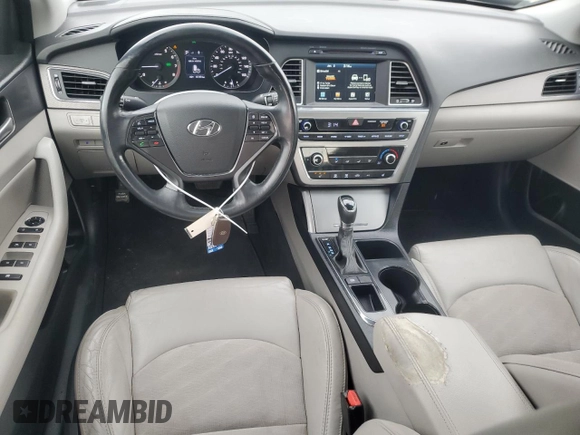 2017 Hyundai Sonata Sport with VIN 5NPE34AFXHH554068, listed as a Copart auction lot 87419144 with 157,351 mi miles and Salvage Title. Bid and sale history available at carsss.com. Image 8.