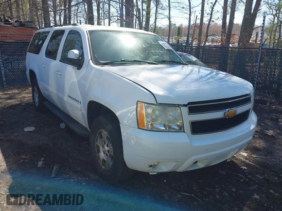 2008 Chevrolet Suburban 2LT with VIN 3GNFK16358G148557, listed as a IAAI auction lot 41839533 with 231,962 mi miles and . Bid and sale history available at DreamBid. Image 1.