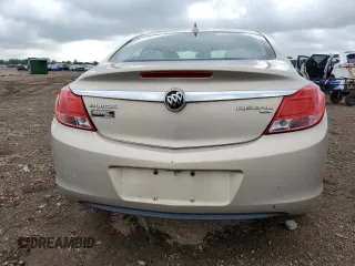 2011 Buick Regal CXL RL2 with VIN 2G4GP5ECXB9176424, listed as a Copart auction lot 61353695 with 84,820 mi miles and Salvage title. Bid and sale history available at DreamBid. Image 6.