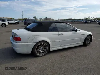 2003 BMW 3 Series M3 z VIN WBSBR93413PK01766, wystawiony jako Copart lot #53574054 z przebiegiem Nie podano mil oraz Czysty tytuł • Clean title. Historia ofert i sprzedaży dostępna na DreamBid. Obrazek 3.