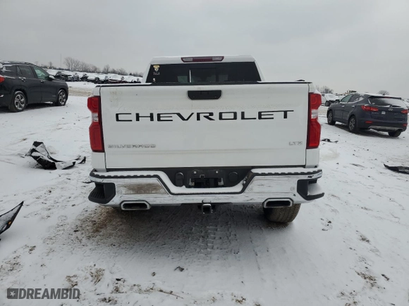 2019 Chevrolet Silverado 1500 LTZ with VIN 3GCUYGED1KG260792, listed as a Copart auction lot 87771725 with 0 mi miles and Salvage Title. Bid and sale history available at carsss.com. Image 6.
