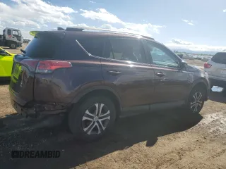 2018 Toyota RAV4 LE with VIN 2T3BFREV6JW739046, listed as a Copart auction lot 57475695 with 81,410 mi miles and Salvage title. Bid and sale history available at DreamBid. Image 3.