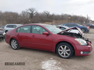 2005 Nissan Maxima 3.5 SL with VIN 1N4BA41E75C808199, listed as a IAAI auction lot 41287107 with 845,005 mi miles. Bid and sale history available at carsss.com. Image 13.