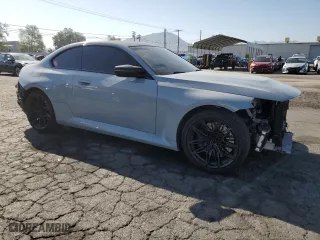 2023 BMW M2 with VIN 3MF13DM09P8C99482, listed as a Copart auction lot 52844604 with 8,974 mi miles. Bid and sale history available at carsss.com. Image 4.
