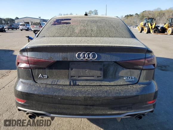 2018 Audi A3 Sedan Premium Plus with VIN WAUJ8GFF3J1068187, listed as a Copart auction lot 47604874 with 117,009 mi miles. Bid and sale history available at carsss.com. Image 6.