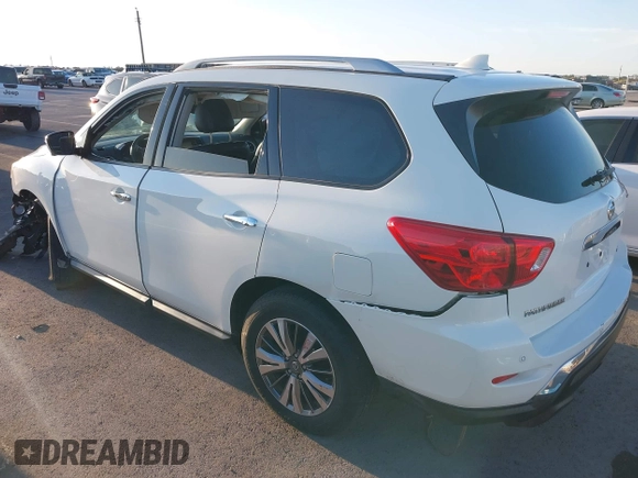 2019 Nissan Pathfinder SV z VIN 5N1DR2MN1KC603612, wystawiony jako IAAI lot #40720148 z przebiegiem 98 571 mil mil oraz . Historia ofert i sprzedaży dostępna na DreamBid. Obrazek 3.