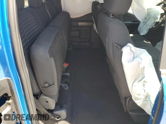 2021 Ford F-150 XL with VIN 1FTEX1EP8MFC94005, listed as a Copart auction lot 57518465 with 32,149 mi miles and Salvage title. Bid and sale history available at DreamBid. Image 10.