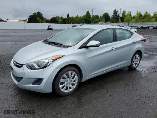 2011 Hyundai Elantra GLS PZEV with VIN 5NPDH4AE8BH042398, listed as a Copart auction lot 53701104 with 105,314 mi miles and Clean Title. Bid and sale history available at carsss.com. Image 1.