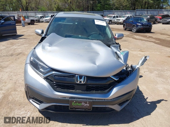 2022 Honda CR-V EX with VIN 7FARW1H55NE019958, listed as a IAAI auction lot 41871169 with 54,481 mi miles. Bid and sale history available at carsss.com. Image 6.