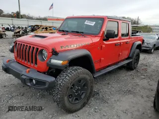 2021 Jeep Gladiator Mojave with VIN 1C6JJTEG3ML553956, listed as a Copart auction lot 88890835 with 18,041 mi miles and Salvage Title. Bid and sale history available at DreamBid. Image 1.