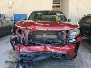 2020 Chevrolet Silverado 1500 Custom with VIN 3GCPWBEF2LG152545, listed as a Copart auction lot 50249955 with 96,417 mi miles and Salvage Title. Bid and sale history available at carsss.com. Image 5.