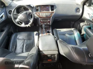 2016 Nissan Pathfinder SV with VIN 5N1AR2MM2GC643618, listed as a Copart auction lot 45000705 with 166,354 mi miles and Salvage Title. Bid and sale history available at carsss.com. Image 8.