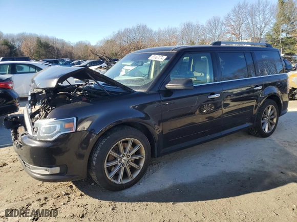 2013 Ford Flex Limited with VIN 2FMHK6D83DBD11874, listed as a Copart auction lot 83367274 with 214,663 mi miles and Clean Title. Bid and sale history available at carsss.com. Image 1.