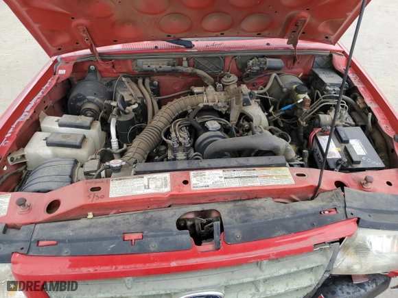 2001 Ford Ranger XL with VIN 1FTYR10C11TA13445, listed as a Copart auction lot 46371915 with 163,206 mi miles and Salvage Title. Bid and sale history available at carsss.com. Image 13.