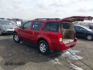 2007 Nissan Pathfinder S z VIN 5N1AR18U67C628267, wystawiony jako IAAI lot #41803746 z przebiegiem 117 488 mil mil oraz . Historia ofert i sprzedaży dostępna na DreamBid. Obrazek 3.