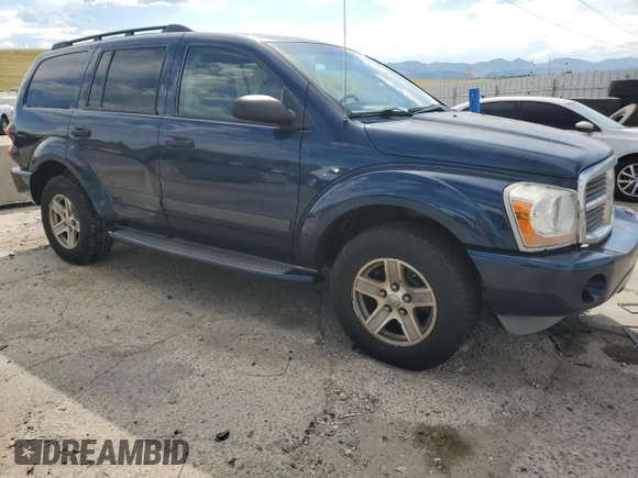 2006 Dodge Durango SLT with VIN 1D4HB48N26F136143, listed as a Copart auction lot 63785285 with 198,724 mi miles and Salvage title. Bid and sale history available at DreamBid. Image 4.