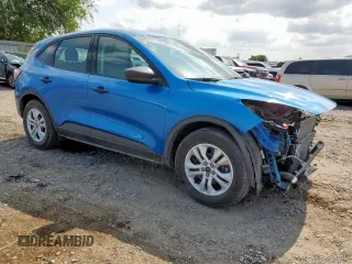 2020 Ford Escape S with VIN 1FMCU0F62LUA31742, listed as a Copart auction lot 58358045 with 28,478 mi miles and Salvage title. Bid and sale history available at DreamBid. Image 4.