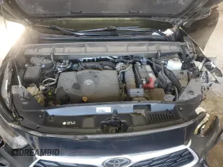 2021 Toyota Highlander L with VIN 5TDZZRAH8MS521752, listed as a Copart auction lot 86486854 with 77,367 mi miles and Clean title. Bid and sale history available at DreamBid. Image 12.