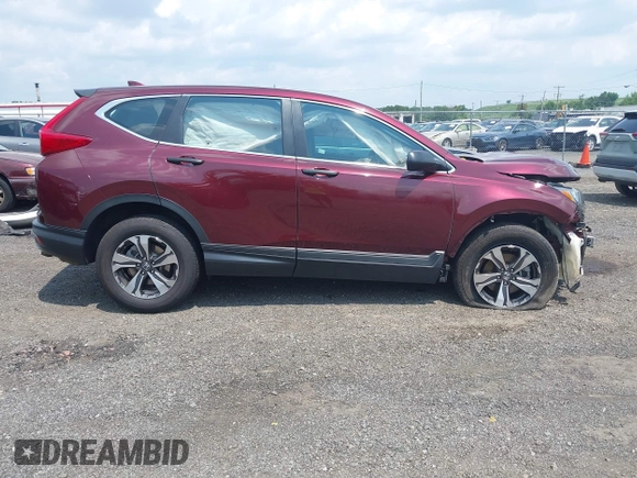2017 Honda CR-V LX with VIN 2HKRW6H39HH206214, listed as a IAAI auction lot 40015604 with 48,982 mi miles. Bid and sale history available at carsss.com. Image 13.