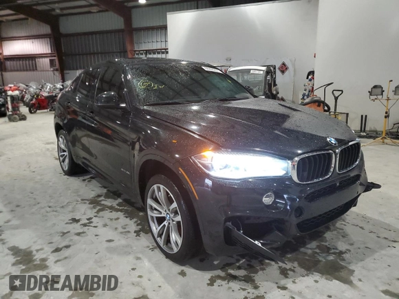 2015 BMW X6 sDrive35i with VIN 5UXKU0C50F0F91753, listed as a Copart auction lot 66999252 with 72,060 mi miles. Bid and sale history available at carsss.com. Image 1.