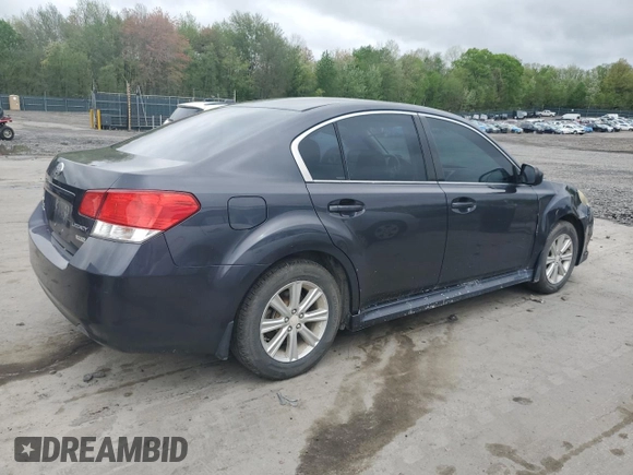 2011 Subaru Legacy Premium with VIN 4S3BMBC61B3254990, listed as a Copart auction lot 55492675 with 233,811 mi miles and Salvage Title. Bid and sale history available at DreamBid. Image 3.