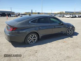 2020 Hyundai Sonata SEL z VIN 5NPEF4JA2LH053244, wystawiony jako Copart lot #50034835 z przebiegiem 93 261 mil mil oraz Szkoda całkowita • Salvage title. Historia ofert i sprzedaży dostępna na DreamBid. Obrazek 3.