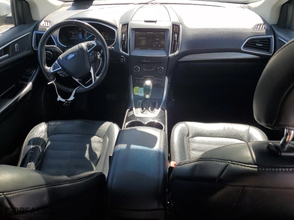 2015 Ford Edge SEL with VIN 2FMTK3J99FBB67465, listed as a Copart auction lot 48989905 with 147,840 mi miles and Salvage Title. Bid and sale history available at carsss.com. Image 8.