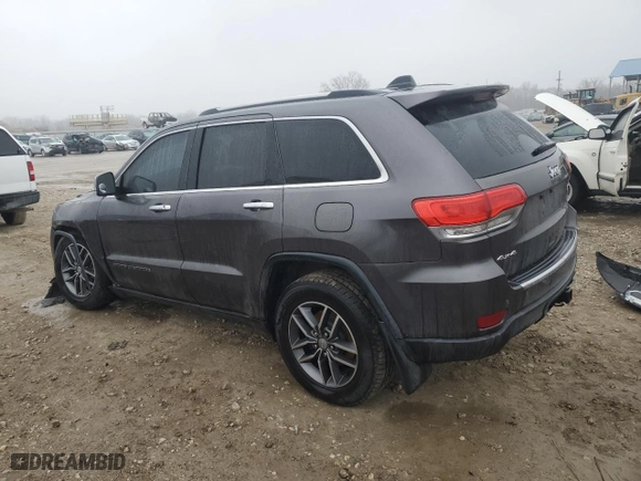 2017 Jeep Grand Cherokee Limited with VIN 1C4RJFBG9HC676572, listed as a Copart auction lot 42972185 with 146,604 mi miles and Salvage Title. Bid and sale history available at carsss.com. Image 2.